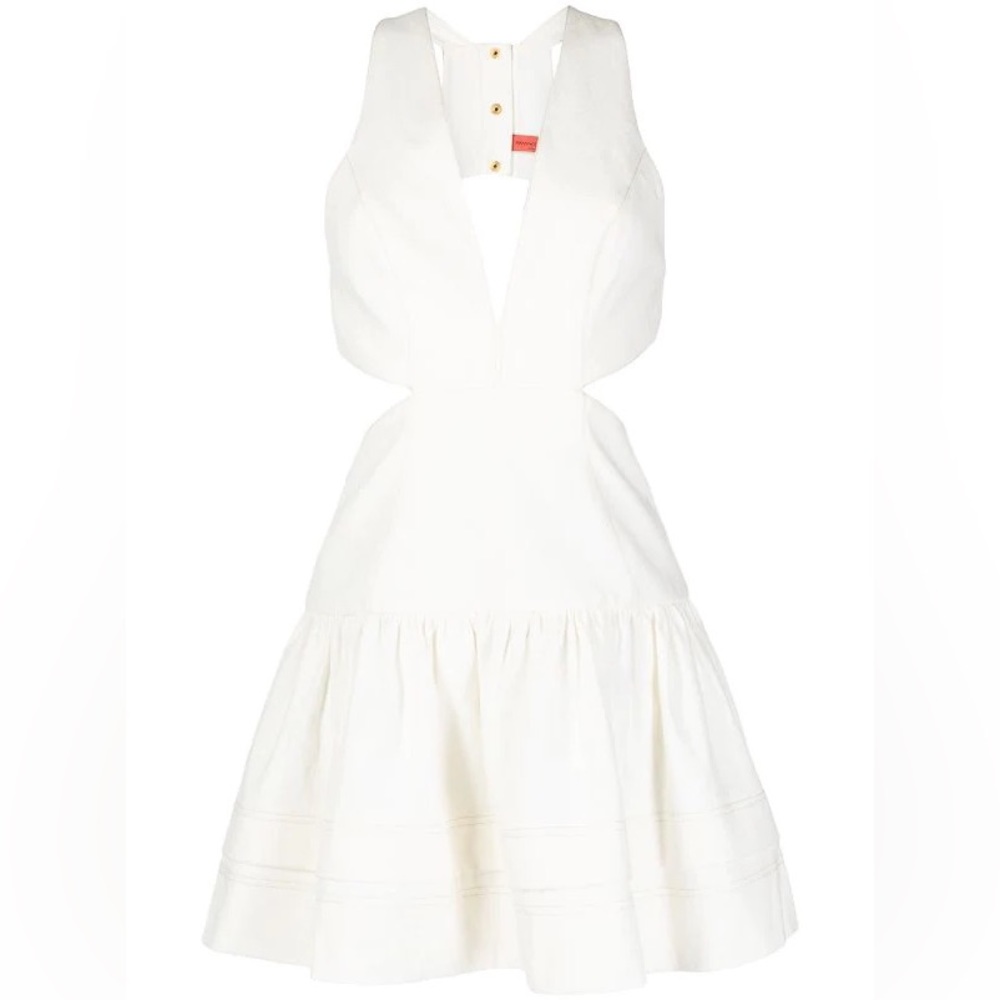 off-white mini dress size AU 6/XS. non-stretch cotton.